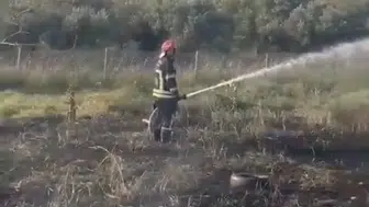 Osmaniye otoyolunda yanan tanker zeytin bahçesini küle çevirdi