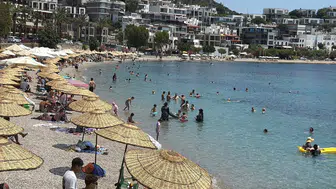 Bodrum’da yaz sezonu erken açıldı