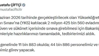 YKS sınav günü için İçişleri Bakanlığı’ndan dev güvenlik önlemi
