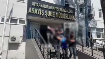 Diyarbakırda banka şubesine gece yarısı ateş açan iki şüpheli yakalandı