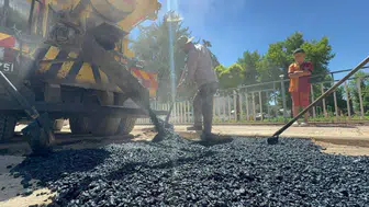 Adıyaman yollarında hummalı asfalt çalışması başladı