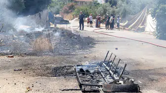 Antalya'da iki kilo demir uğruna mahalle yanıyordu