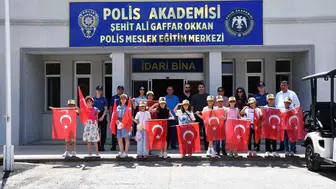 Diyarbakırlı çocuklar Gaffar Okkan’ın merkezinde polislik eğitimi alıyor