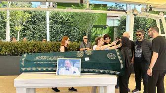 Televizyon dünyasının unutulmaz ismi Reha Muhtar toprağa verildi