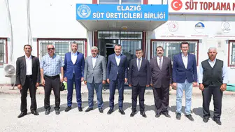 Elazığ süt üreticisine ve sofralara yeni tesis desteği