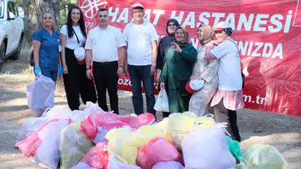 Hayat Hastanesi çalışanları Bursa’da doğa için sahaya indi
