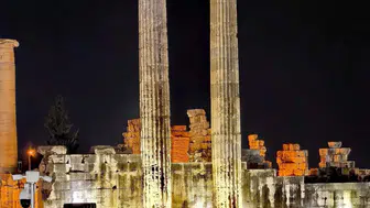 Didim Apollon Tapınağı artık yıldızların altında gezilebilecek
