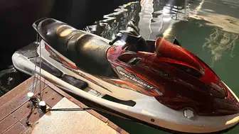 Kuşadası açıklarında jet-ski ile kaçış operasyonu sona erdi