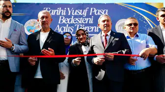 Darende’nin tarihi ticaret merkezi yeniden hayata dönüyor