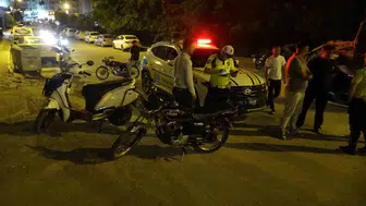 Kilis'te gece yarısı motosiklet kazası 5 kişi hastaneye kaldırıldı
