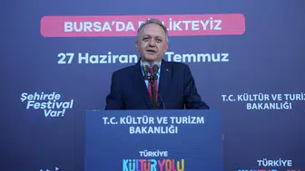 Bursa Kültür Yolu Festivali kapılarını sanatseverlere açtı