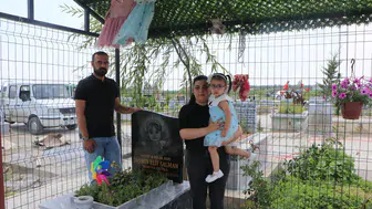 Yasmin’in hatıraları çalınınca ailesi mezarın etrafına kilitli kapı yaptırdı