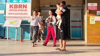 İnegöl’de mangal başında yürek yakan kaza