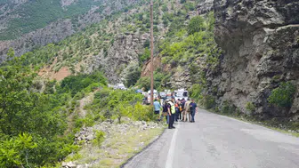Çoruh Nehri yuttu baba ve oğul kayıp