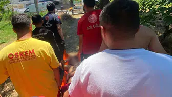 Ordu'da denize giren genç boğulma tehlikesi yaşadı