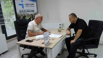 Erzurum'da engelli vatandaşlar işverenlerle yüz yüze buluşuyor