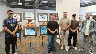 İskilip’in genç yetenekleri sanatla dünyaya seslendi
