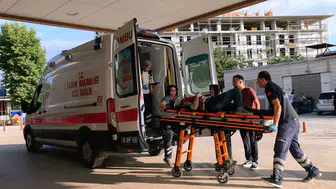 İnegöl'de direksiyon başındayken fenalaşan sürücü kaza yaptı