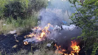 Gönen kırsalında çıkan yangın ekiplerin müdahalesiyle büyümeden söndürüldü
