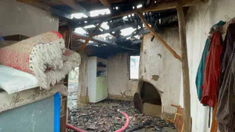 Esentepe köyünde korkutan yangın büyümeden durduruldu