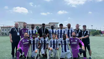 Şahinbey Ampute Futbol Takımı ligin zirvesine yerleşti