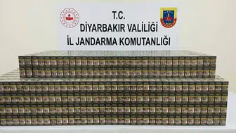 Diyarbakır jandarmasından dev kaçakçılık operasyonu