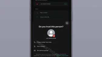 WhatsApp tanımadığınız numaralara mesaj atarken sizi durduracak
