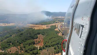 Muğla Seydikemer ormanlık alanında yangın çıktı
