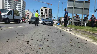 Samsun’da yaya geçidindeki kaza yaşlı adamı hastanelik etti