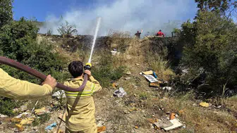 İzmit Hatipköy ormanlık alanında yangın paniği