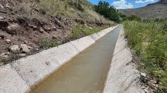 Malatya’da çiftçinin su çilesi kapalı sistemle bitiyor