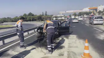 Büyükçekmece’de zincirleme trafik kazası trafiği kilitledi