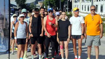 Selimiye Camisi için Edirne sokaklarında 15 kilometrelik vefa koşusu