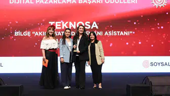 Teknosa'nın yapay zeka destekli asistanı ödül kazandı