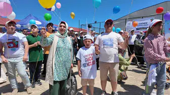 Rize’de gökyüzü Egemen’in zaferi için renklendi