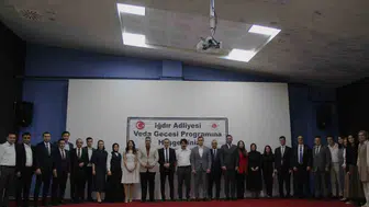 Iğdır adliyesinde veda zamanı