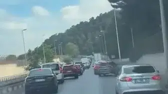 Maltepeli sürücülerden ambulansa hayat kurtaran fermuar desteği