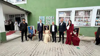 Diyadinli gençlerin hayalleri okul bahçesinde hayat buldu