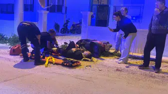 Burdur’da alkollü motosiklet sürücüsü kaza yapınca ehliyetinden oldu