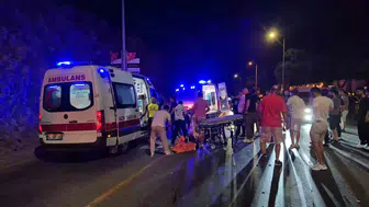 Bodrum’da gece vakti kaza Bir can kaybı bir yaralı