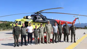 Yatağan semalarında yangın nöbeti başladı