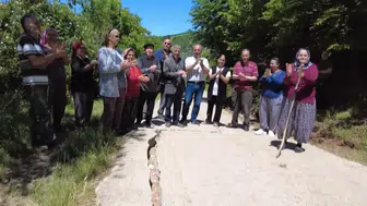 Tokat’ta toprak kayması tehdidi köylüleri evlerinden etti