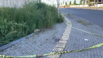 Sivas'ta dehşet anları İnşaat işçisi duraktaki insanlara baltayla saldırdı