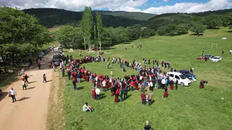 Sındırgı Düğüncüler köyünde yayla şenliği rüzgarı esti