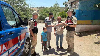 Kilis'te jandarmadan okul servislerine sıkı denetim