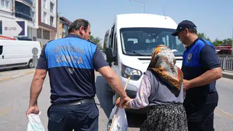 Denizli sokaklarında dilenci operasyonu