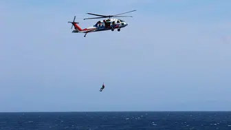 İzmir açıklarında geniş kapsamlı arama kurtarma tatbikatı