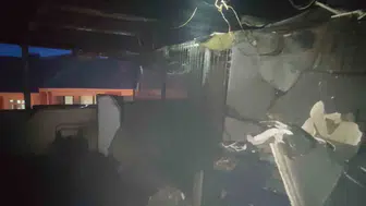 Odunpazarı'nda bir apartman dairesi alevlere teslim oldu