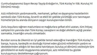 Türk Kızılay 158 yaşında