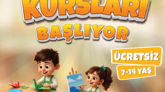 Melikgazi Belediyesi çocuklara ücretsiz yaz kursu kapılarını açıyor
